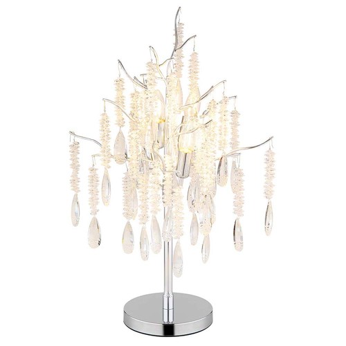 Lampe table salon - de, métal
