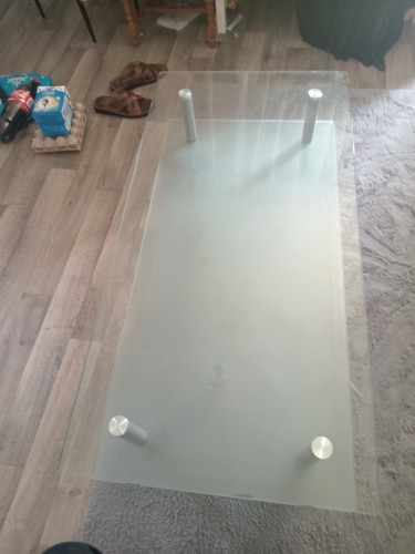 Table basse verre - en,