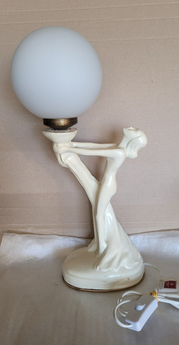 Lampe table métal - lampe, en